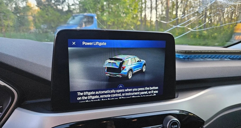 Ford Kuga cena 52700 przebieg: 17431, rok produkcji 2021 z Poznań małe 407